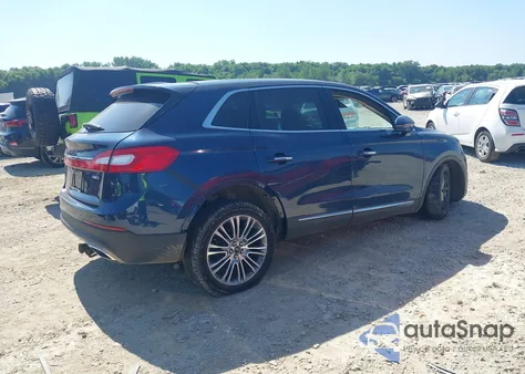 2017 Lincoln Mkx Reserve z USA, uszkodzony, nr VIN 2LMPJ8LR7HBL10452